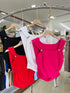 Sleeveless Square Neck Tops